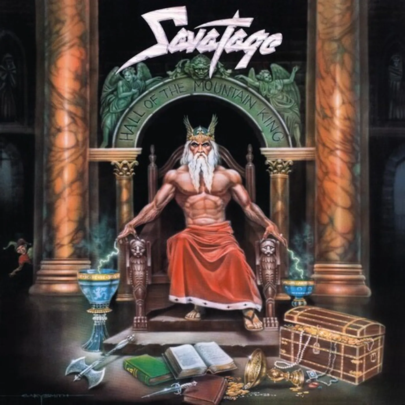 Savatage Hall Of The Mountain King Vinyl Record