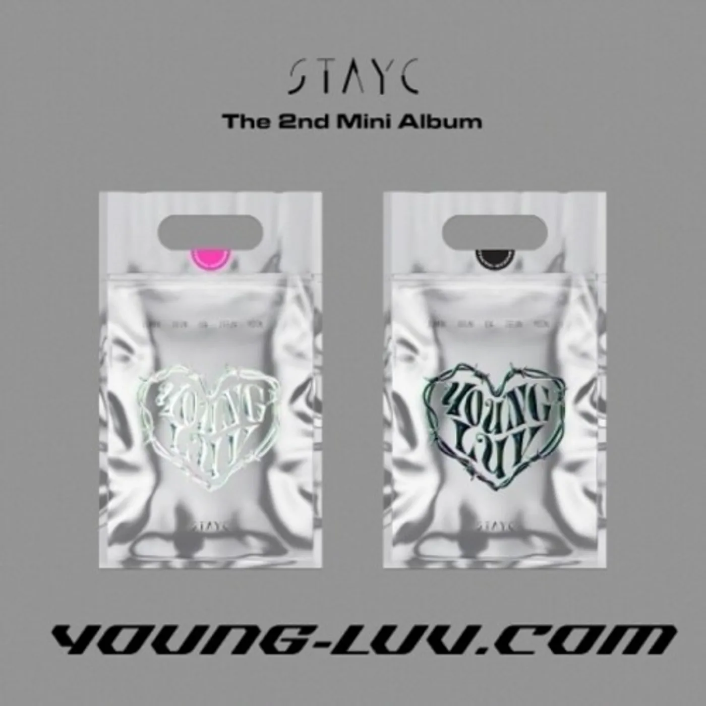 STAYC YOUNG-LUV.COM (RANDOM COVER) CD