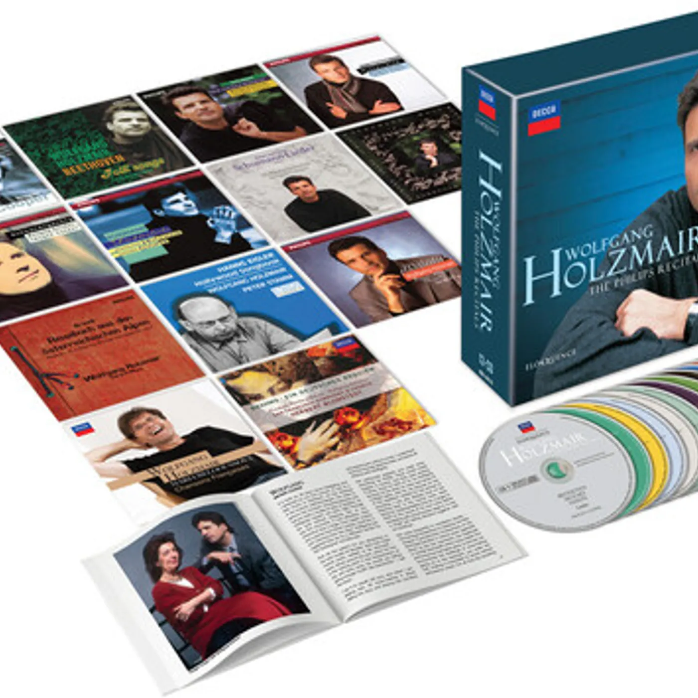 Wolfgang Holzmair HOLZMAIR: THE PHILIPS RECITALS CD
