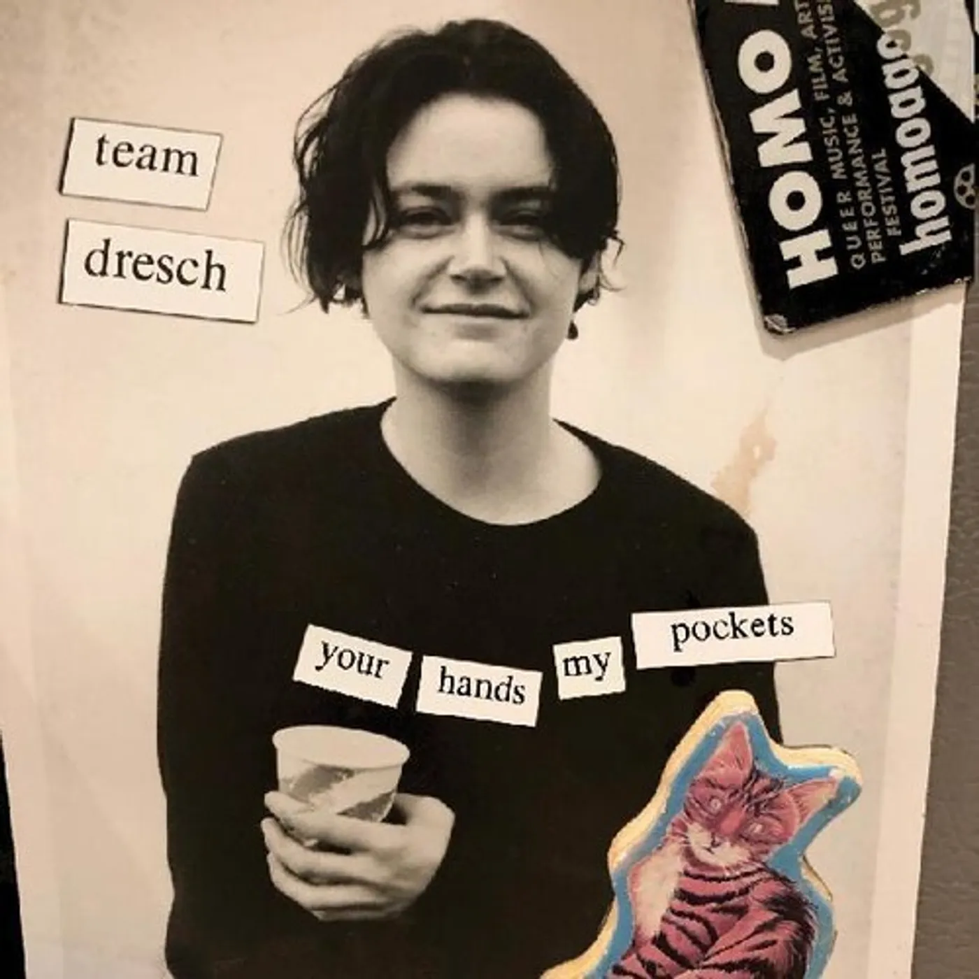 Team Dresch OUR HANDS MY POCKETS / BASKET Vinyl Record