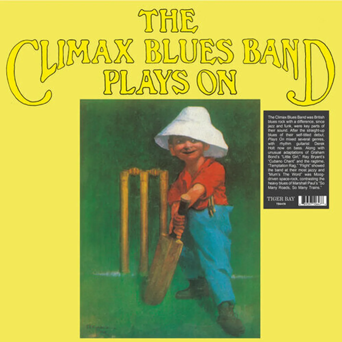 Climax Blues Band Plays On Vinyl Record