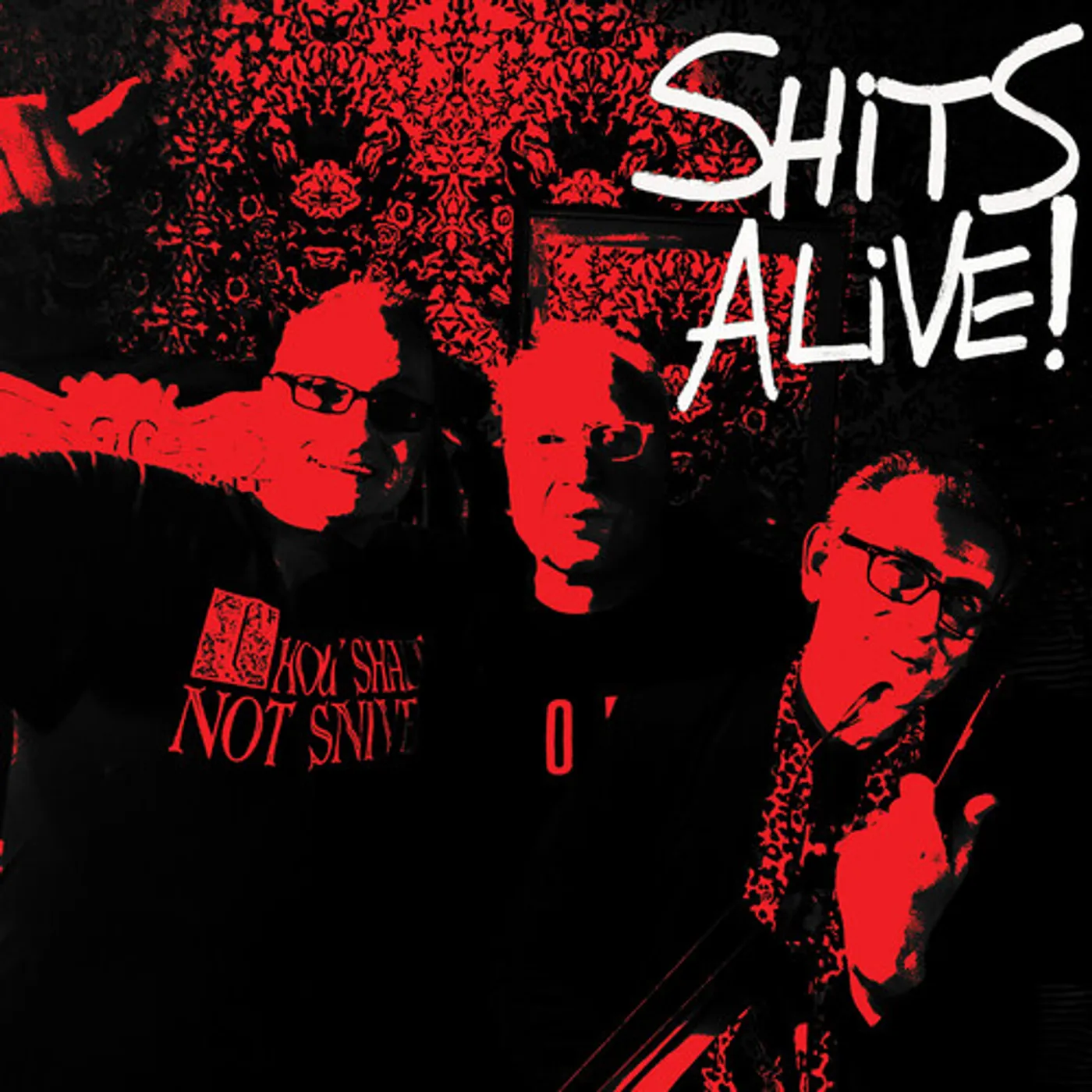 The Snivelling Shits SHITS ALIVE Vinyl Record