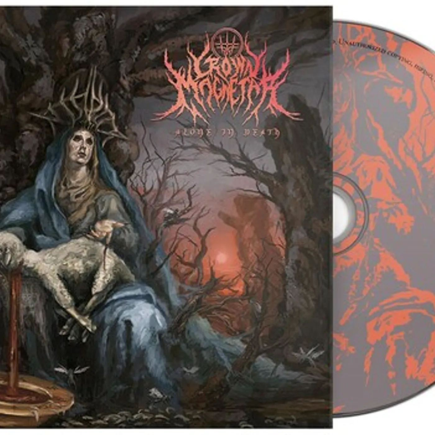 Crown Magnetar ALONE IN DEATH CD