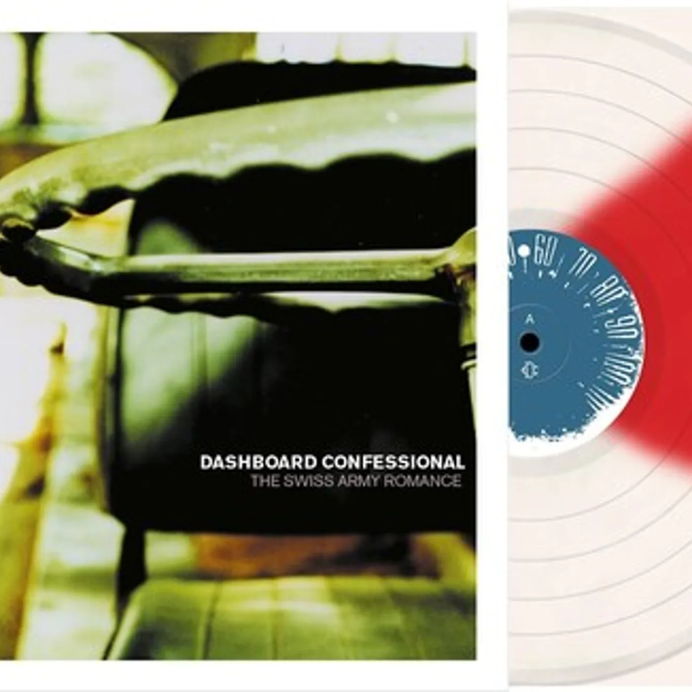 Dashboard Confessional Swiss Army Romance (Red-White) Vinyl Record