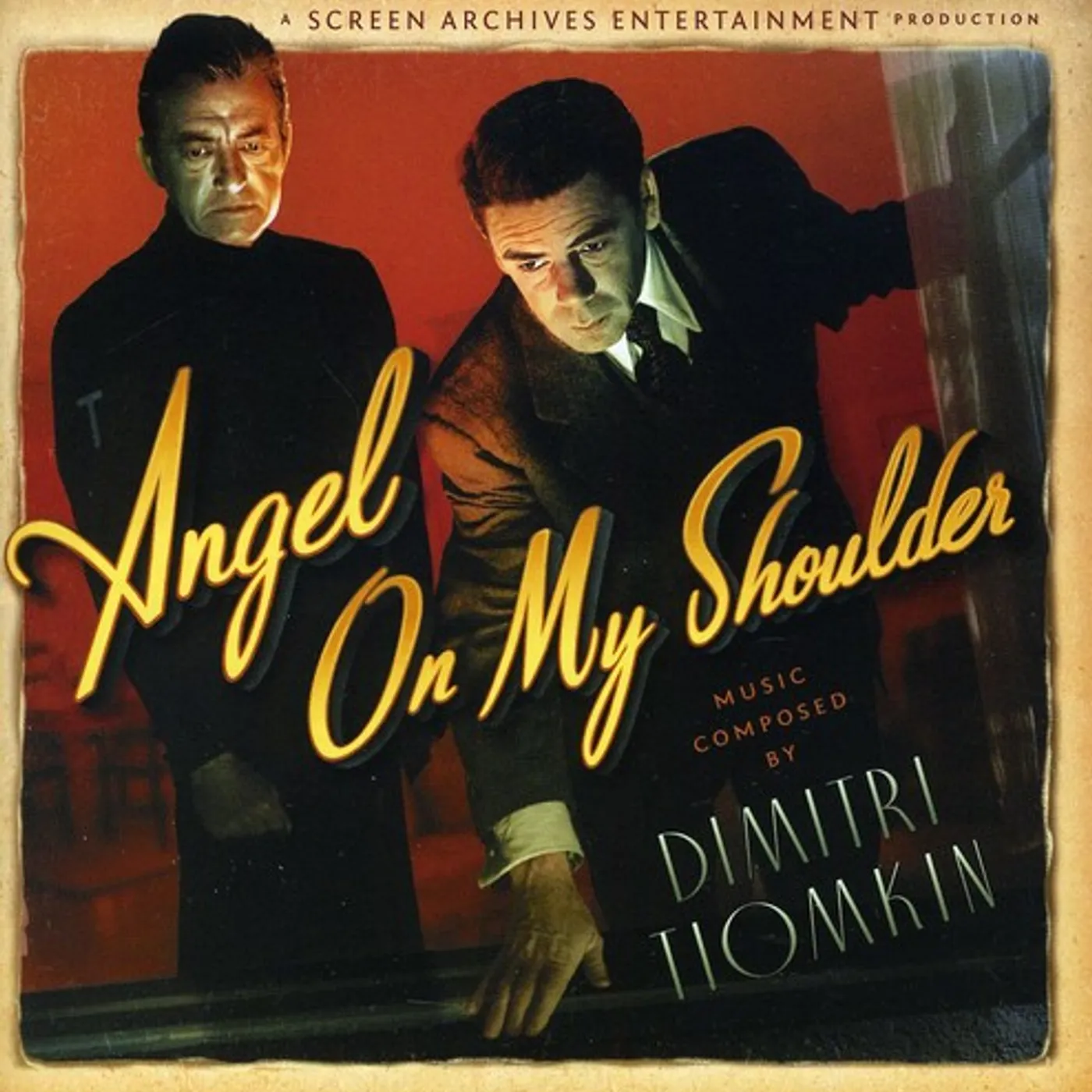 Dimitri Tiomkin ANGEL ON MY SHOULDER / Original Soundtrack CD