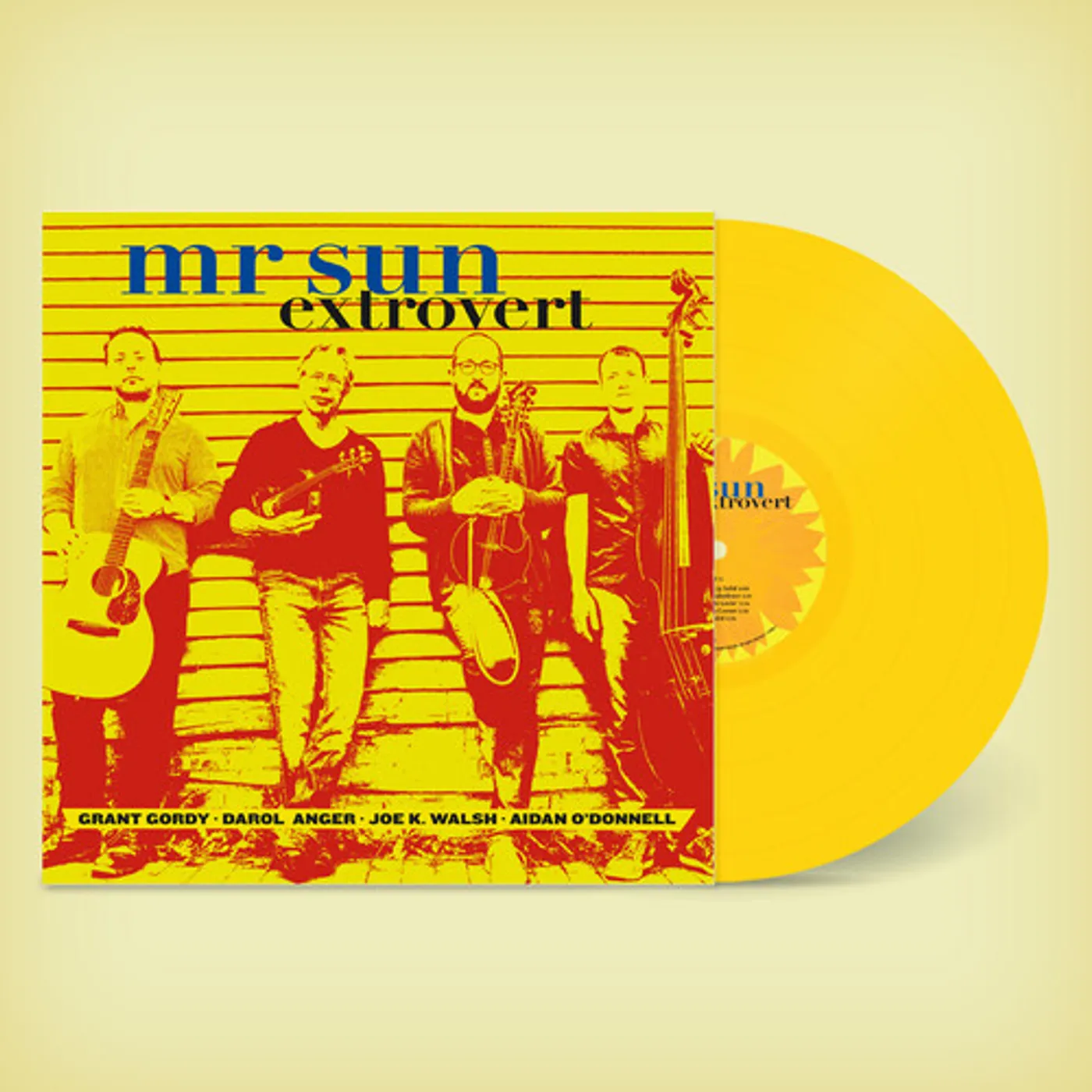 Mr. Sun EXTROVERT (YELLOW) Vinyl Record