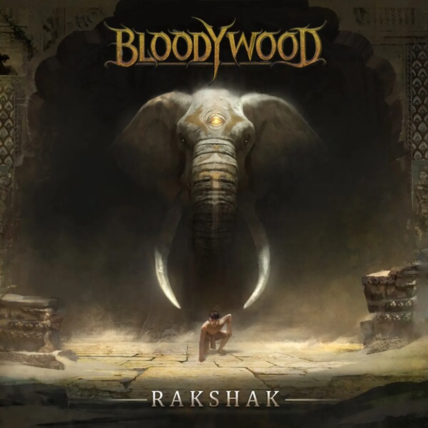 Bloodywood RAKSHAK (GOLD/BLACK SPLATTER VINYL) Vinyl Record