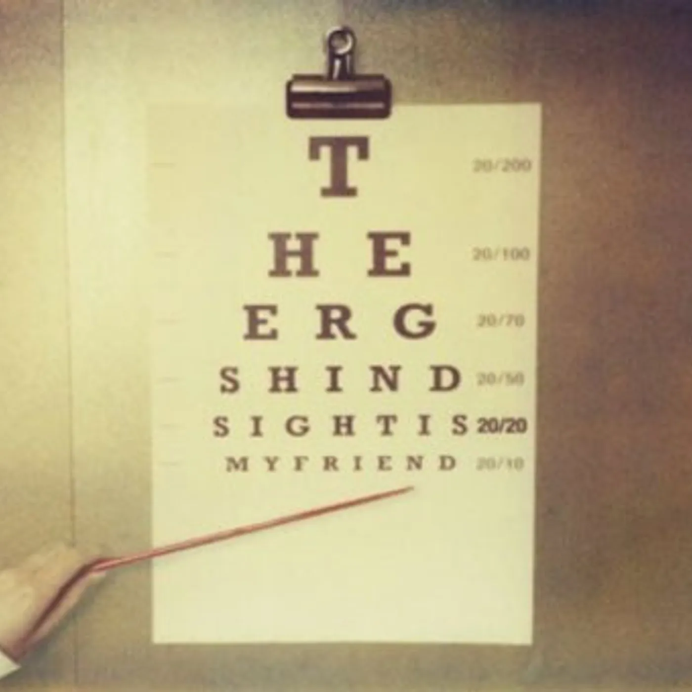 The Ergs! HINDSIGHT IS 20/20 MY FRIEND 2 Vinyl Record