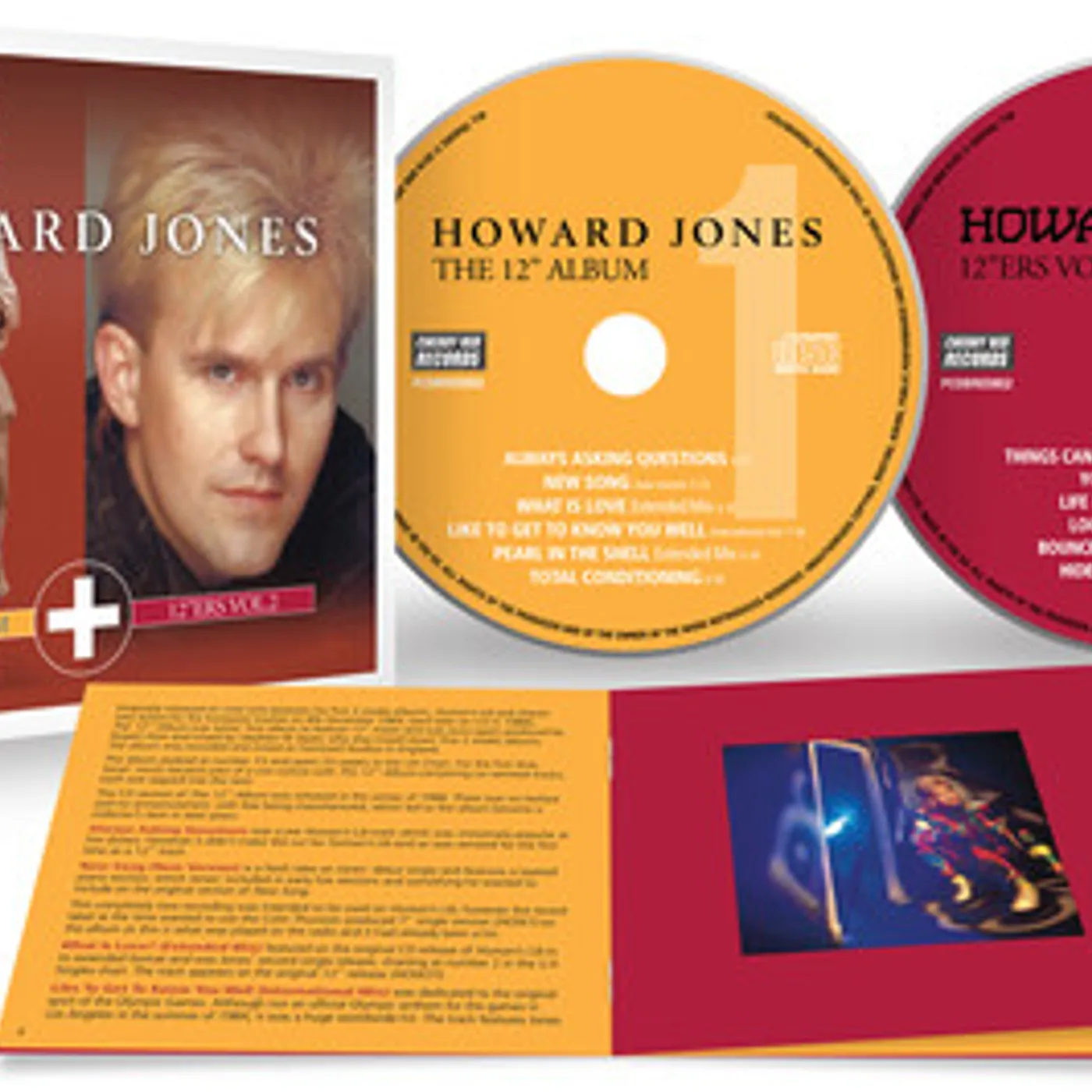 Howard Jones 12 ALBUM + 12ERS VOL 2 CD