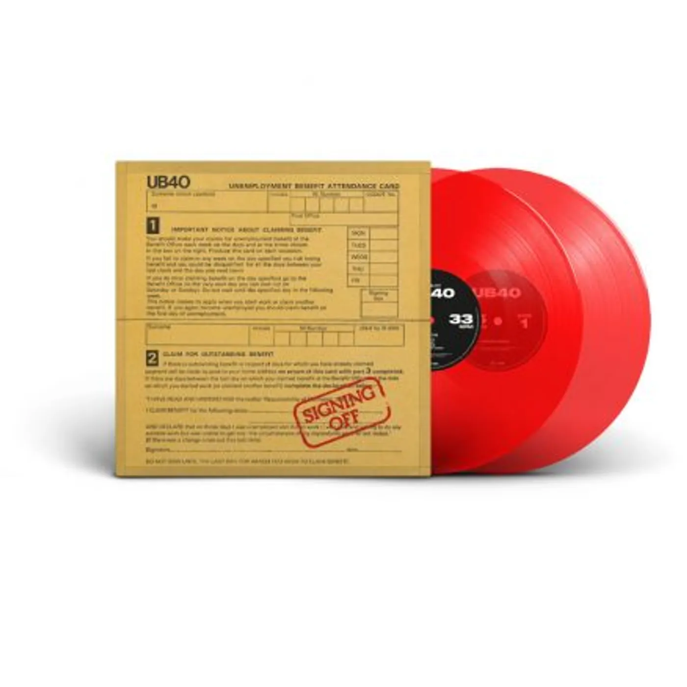 UB40 Signing Off Vinyl Record