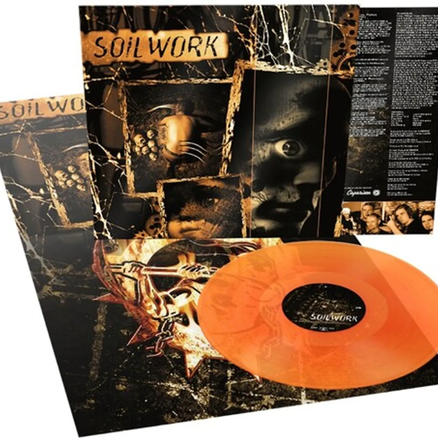 Soilwork Predator's Portrait (Orange) Vinyl Record