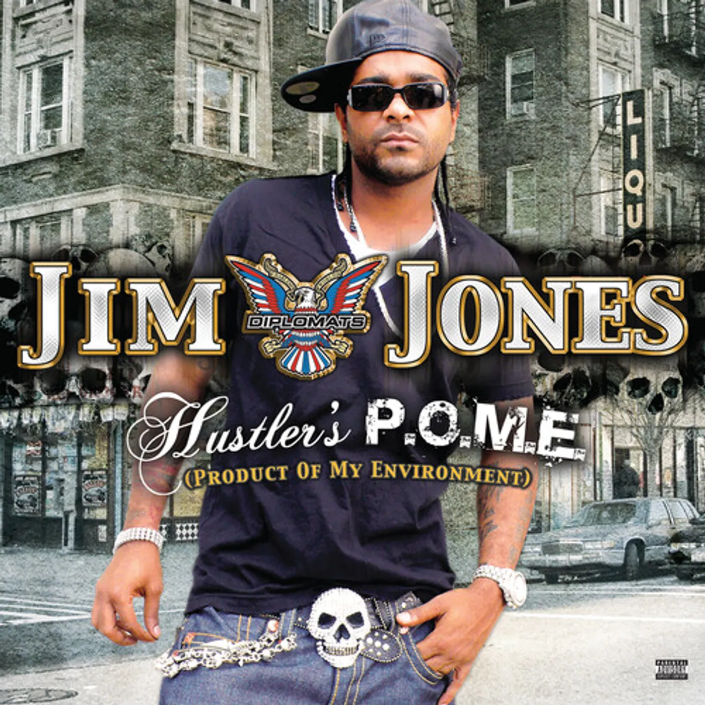 Jim Jones HUSTLER'S P.O.M.E. (PRODUCT OF MY ENVIRON.) Vinyl Record
