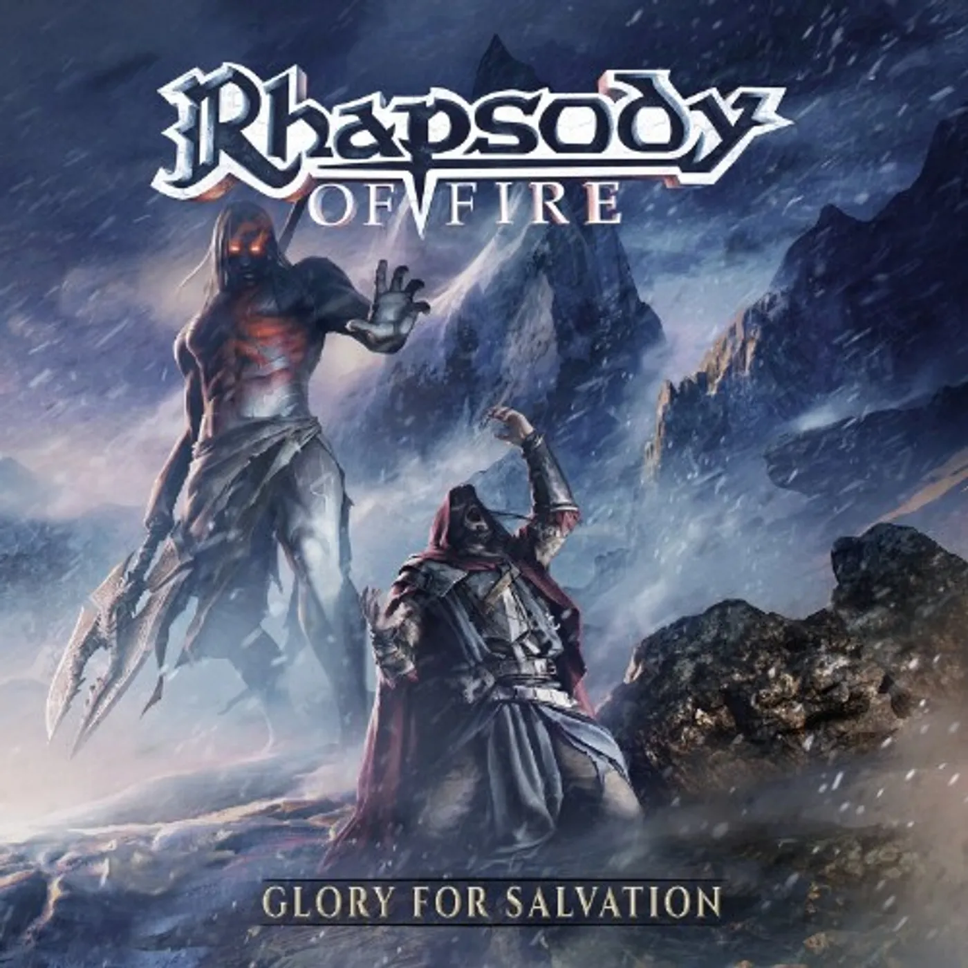 Rhapsody Of Fire GLORY FOR SALVATION (2LP/MIDNIGHT BLUE VINYL) Vinyl Record