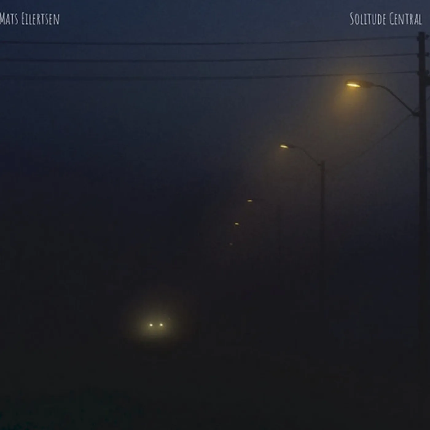 Mats Eilertsen SOLITUDE CENTRAL (LIVE) Vinyl Record