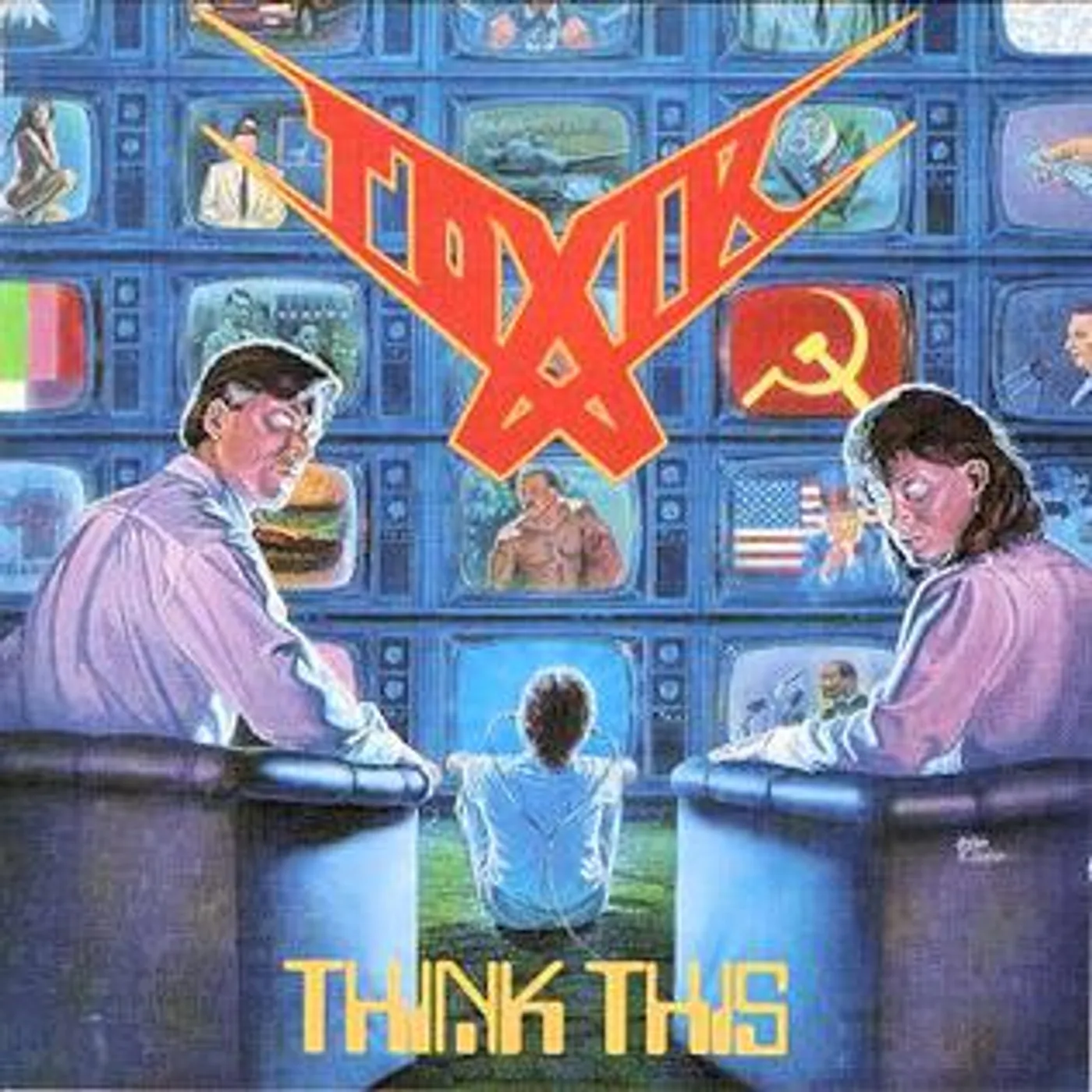 Toxik THINK THIS (LTD/WHITE VINYL) Vinyl Record