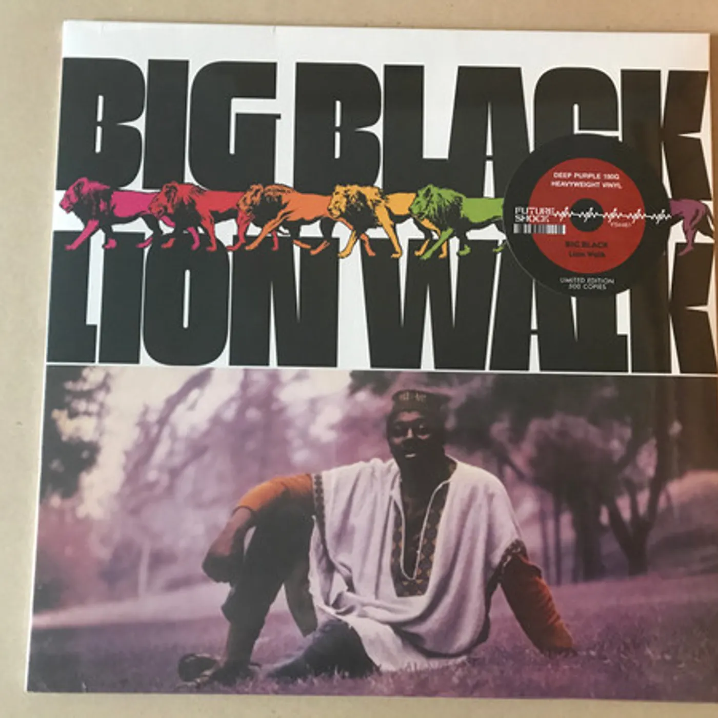 Big Black Lion Walk Vinyl Record