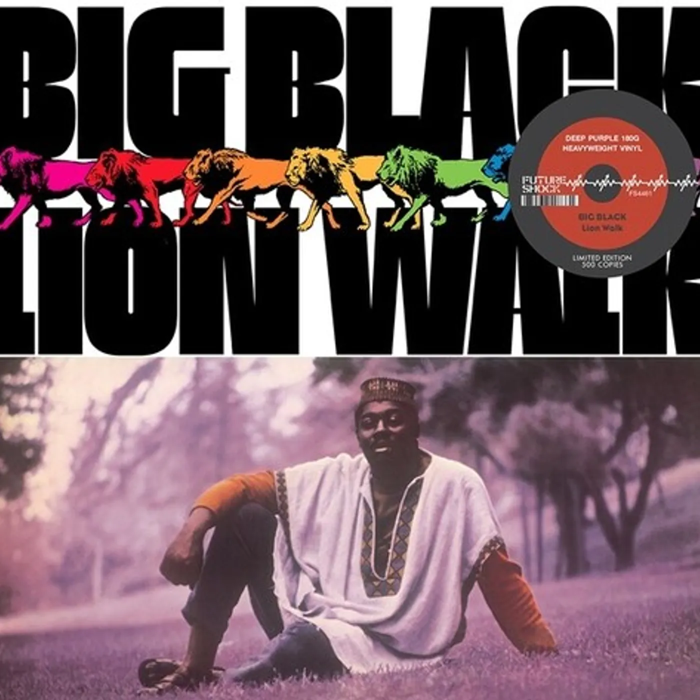 Big Black Lion Walk Vinyl Record