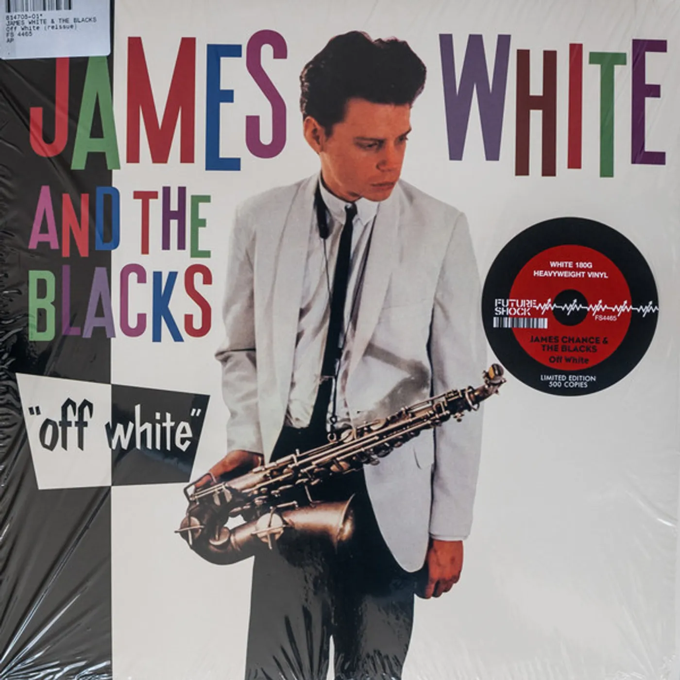 James White And The Blacks OFF WHITE (WHITE VINYL) Vinyl Record