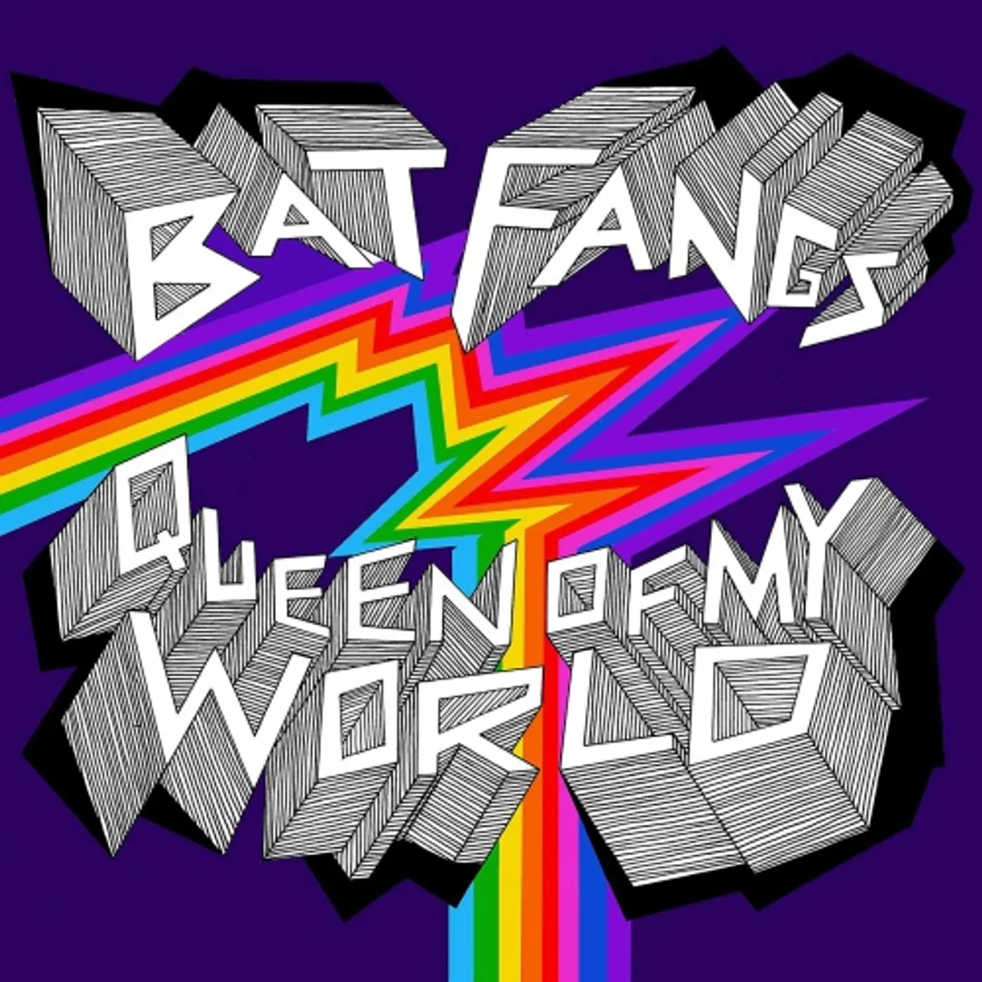 Bat Fangs Queen of My World Vinyl Record