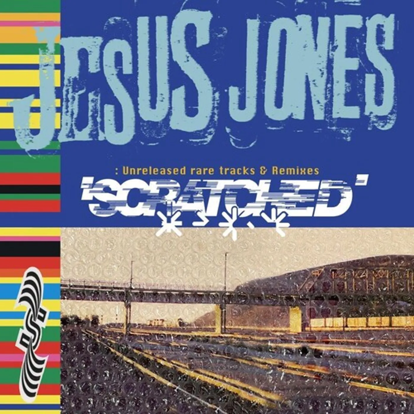 Jesus Jones Scratched Vinyl Record