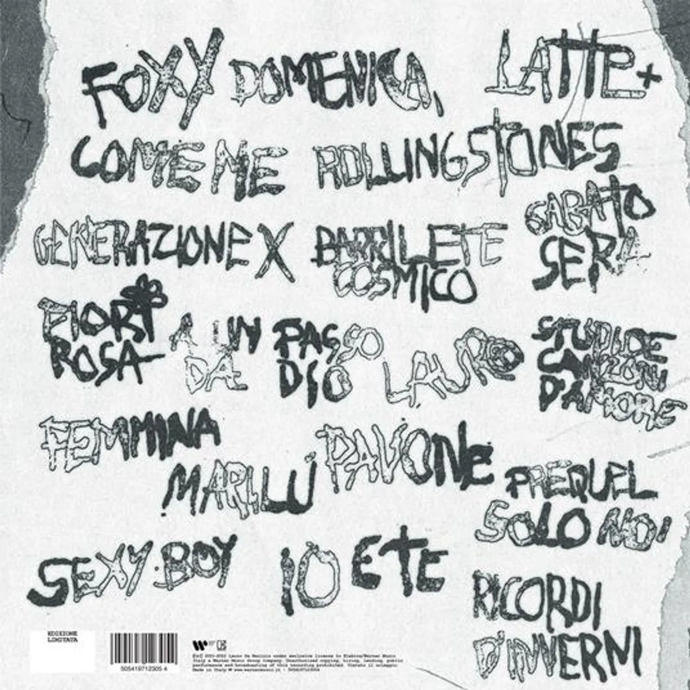 Achille Lauro Lauro: Achille Idol Superstar Vinyl Record