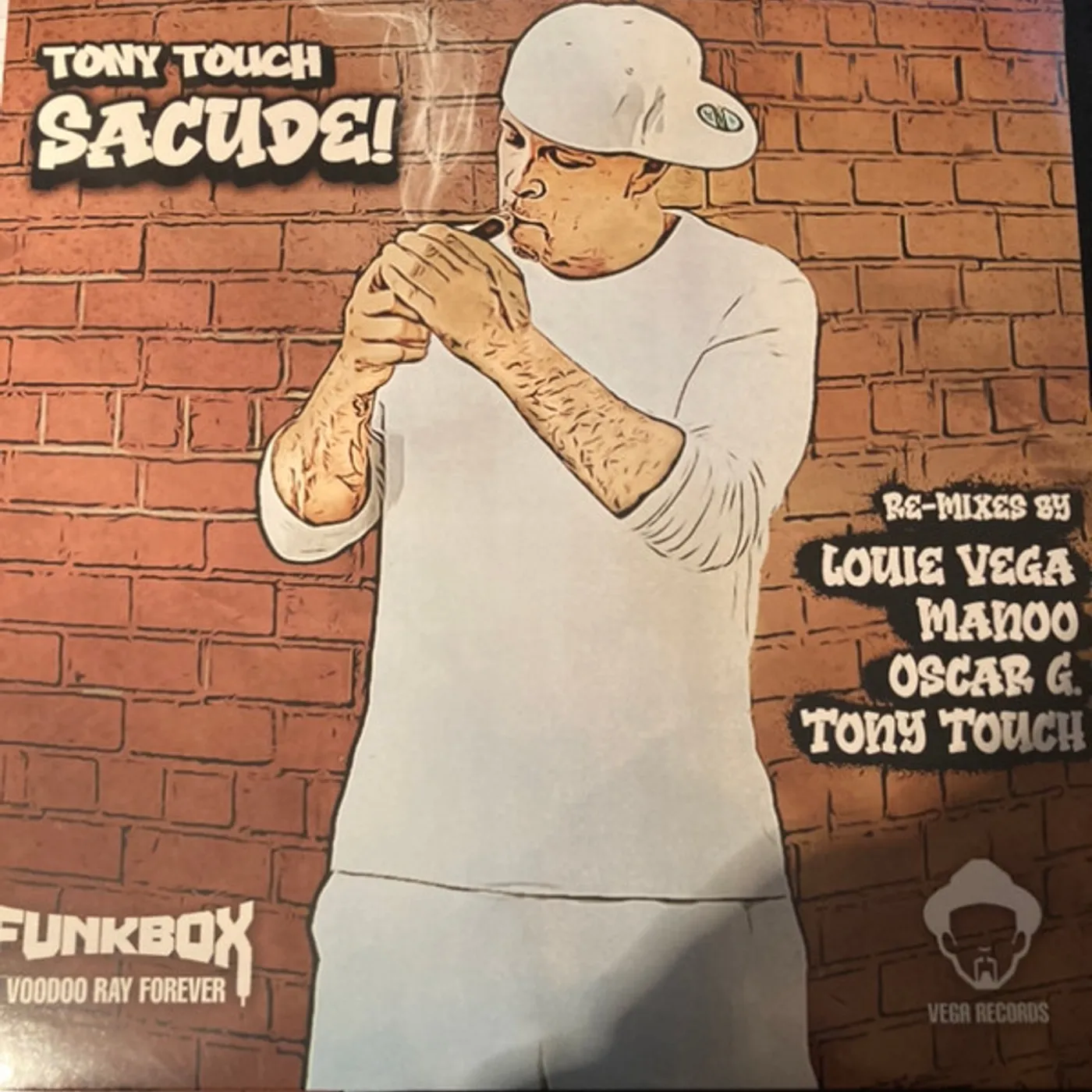 Tony Touch SACUDE (REMIXES) Vinyl Record