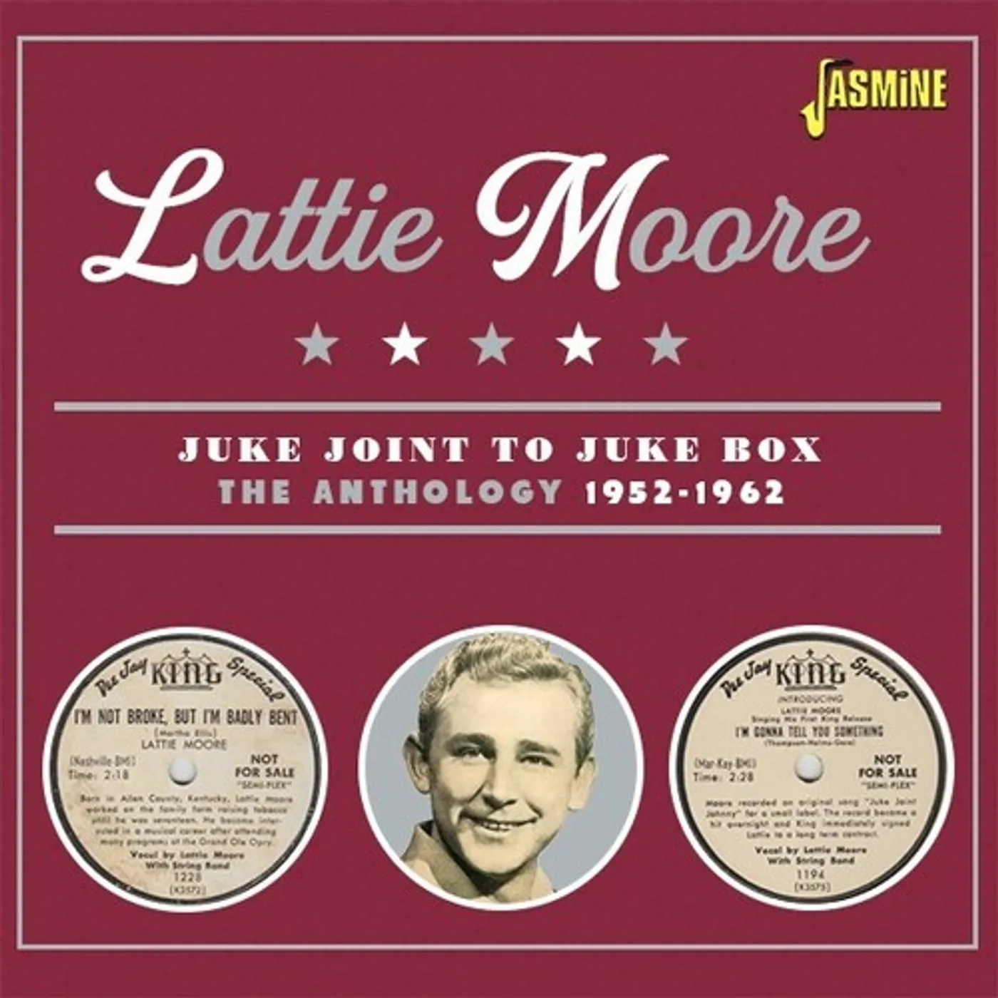 Lattie Moore JUKE JOINT TO JUKE BOX: THE ANTHOLOGY 1952-1962 CD