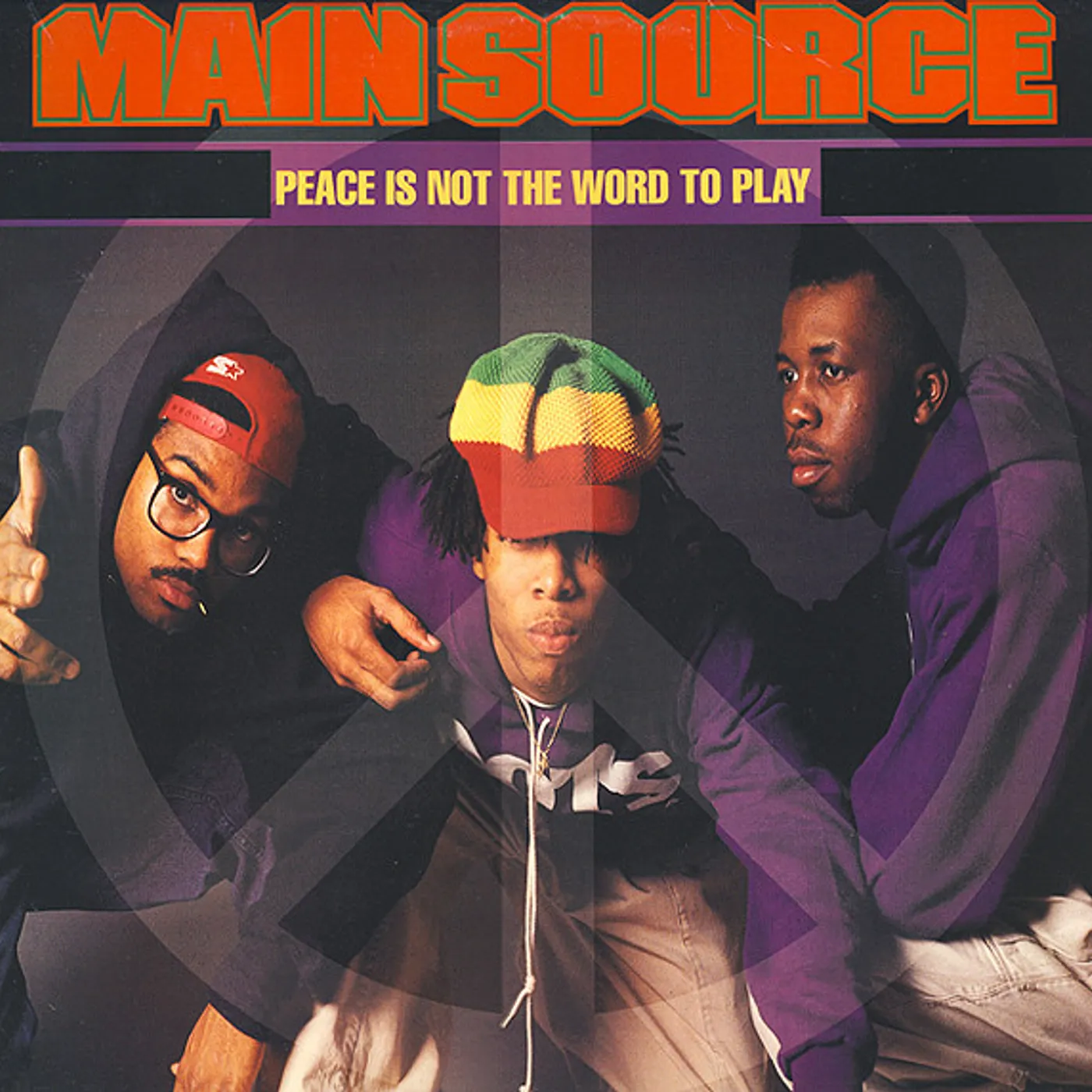 Main Source Peace Is Not The World To Play (Red) Vinyl Record