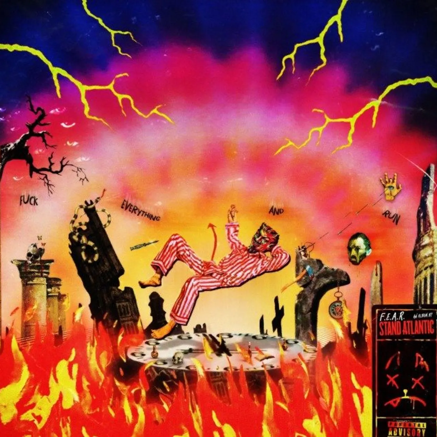 Stand Atlantic F.E.A.R. (Orange) Vinyl Record