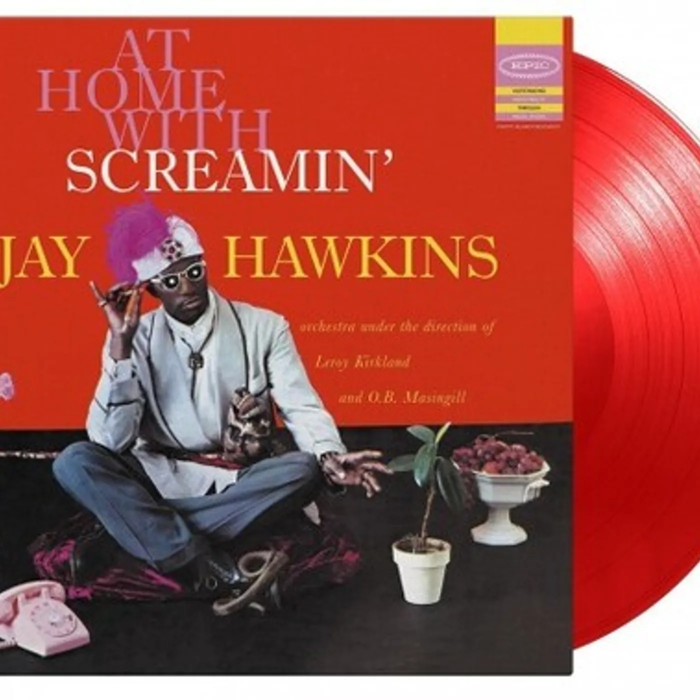 AT HOME WITH Screamin' Jay Hawkins Vinyl Record