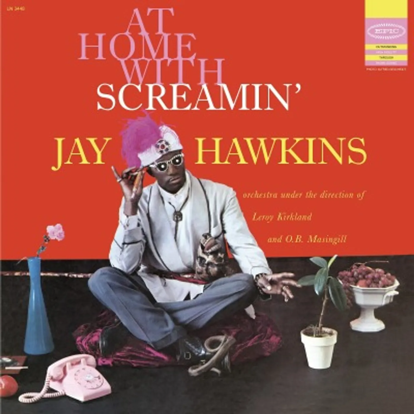 AT HOME WITH Screamin' Jay Hawkins Vinyl Record