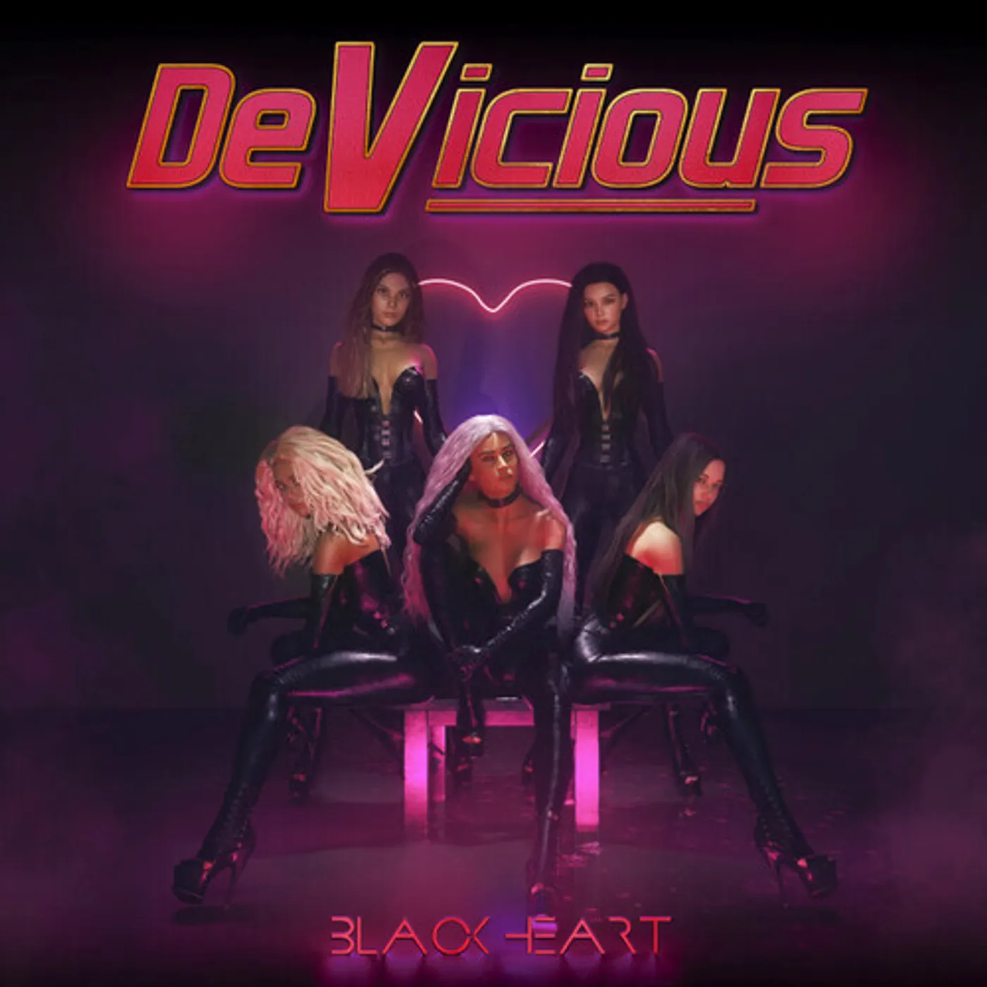 DeVicious BLACK HEART CD