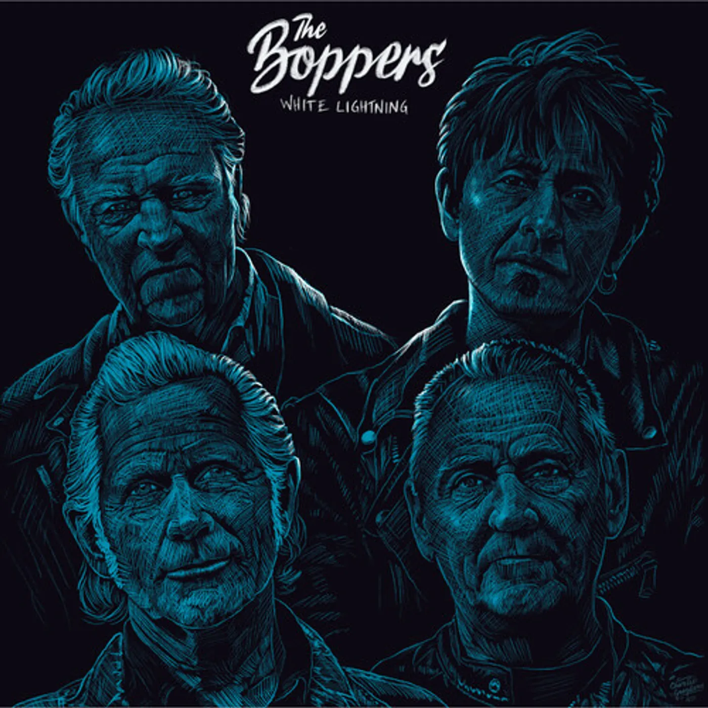 The Boppers WHITE LIGHTNING CD