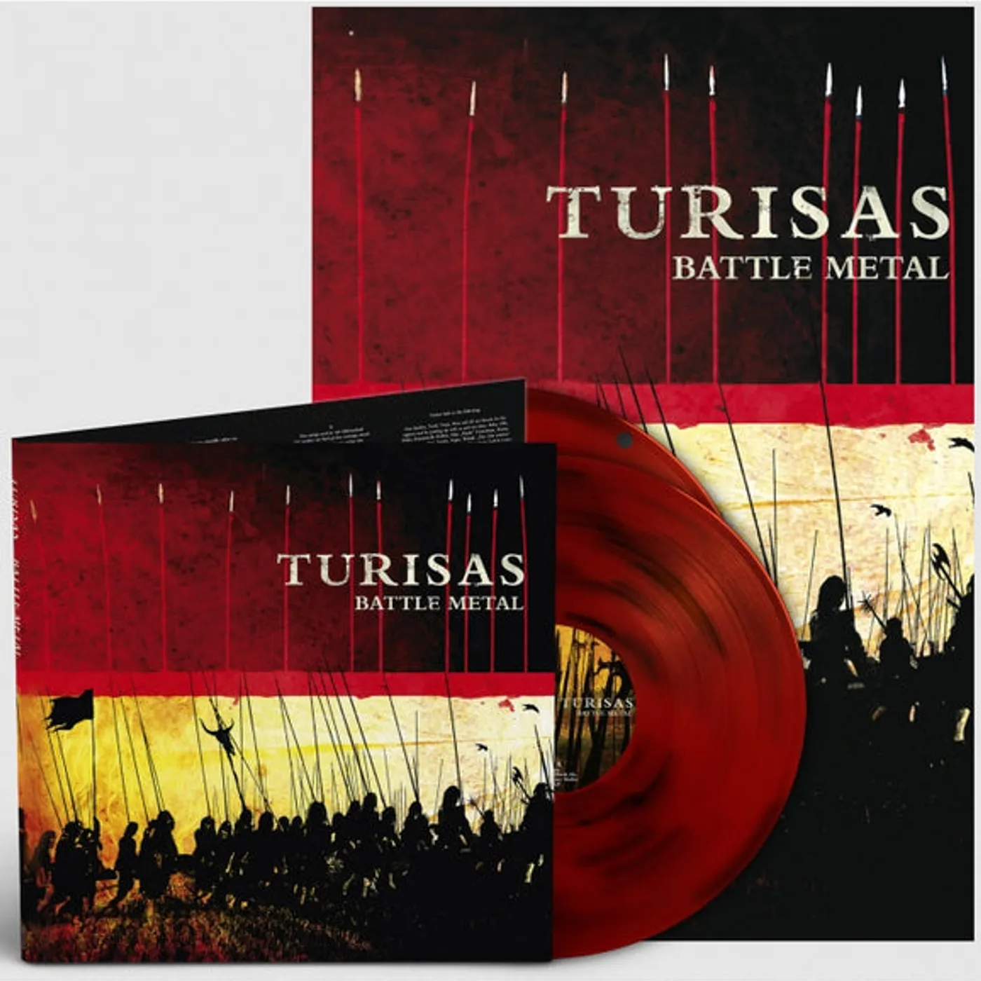 Turisas Battle Metal (Warpaint Red Vinyl)