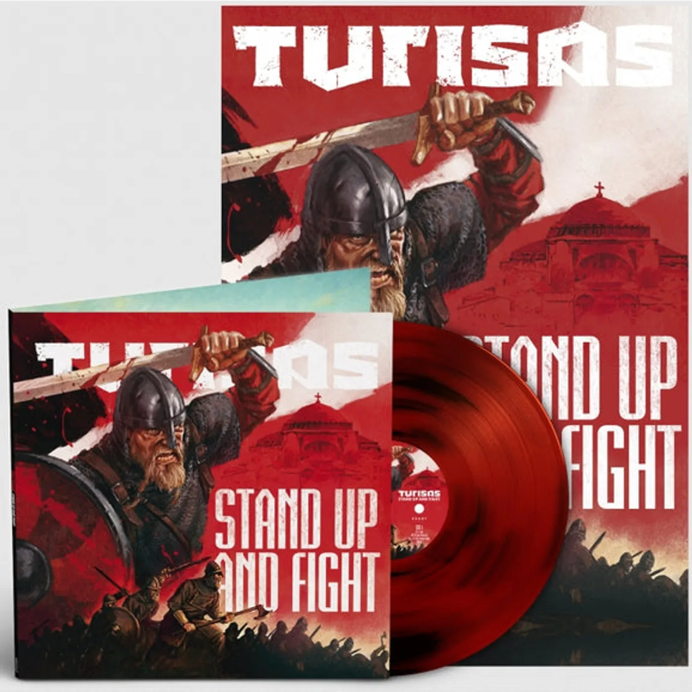 Turisas Stand Up And Fight (Red/Black Warpaint Vinyl)