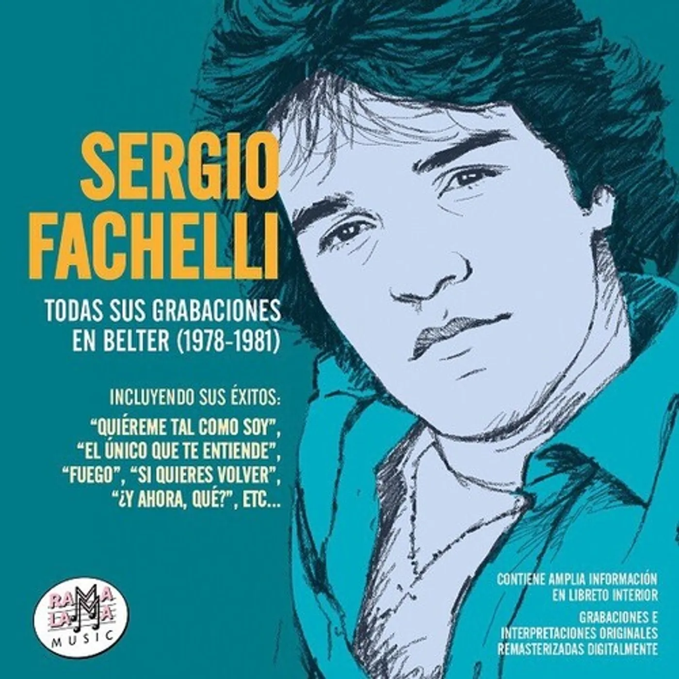 Sergio Fachelli TODAS SUS GRABACIONES EN BELTER 1978-1981 CD