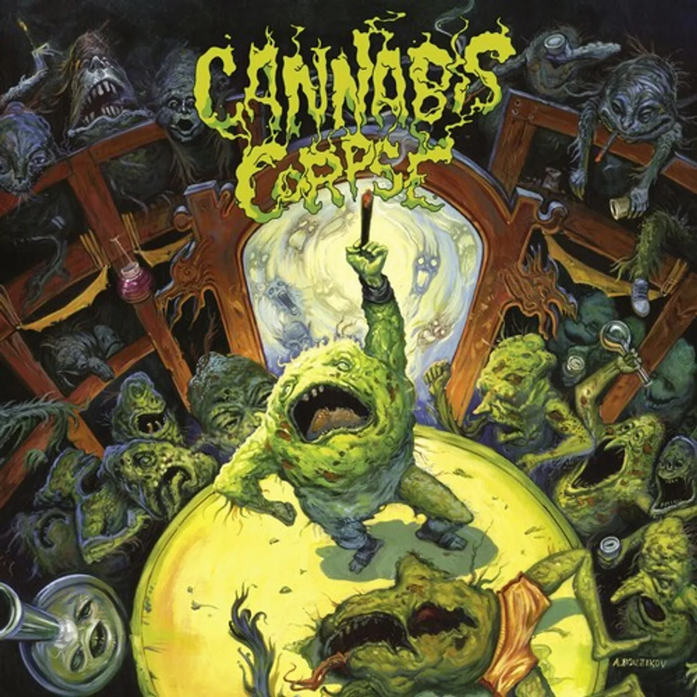 Cannabis Corpse WEEDING CD