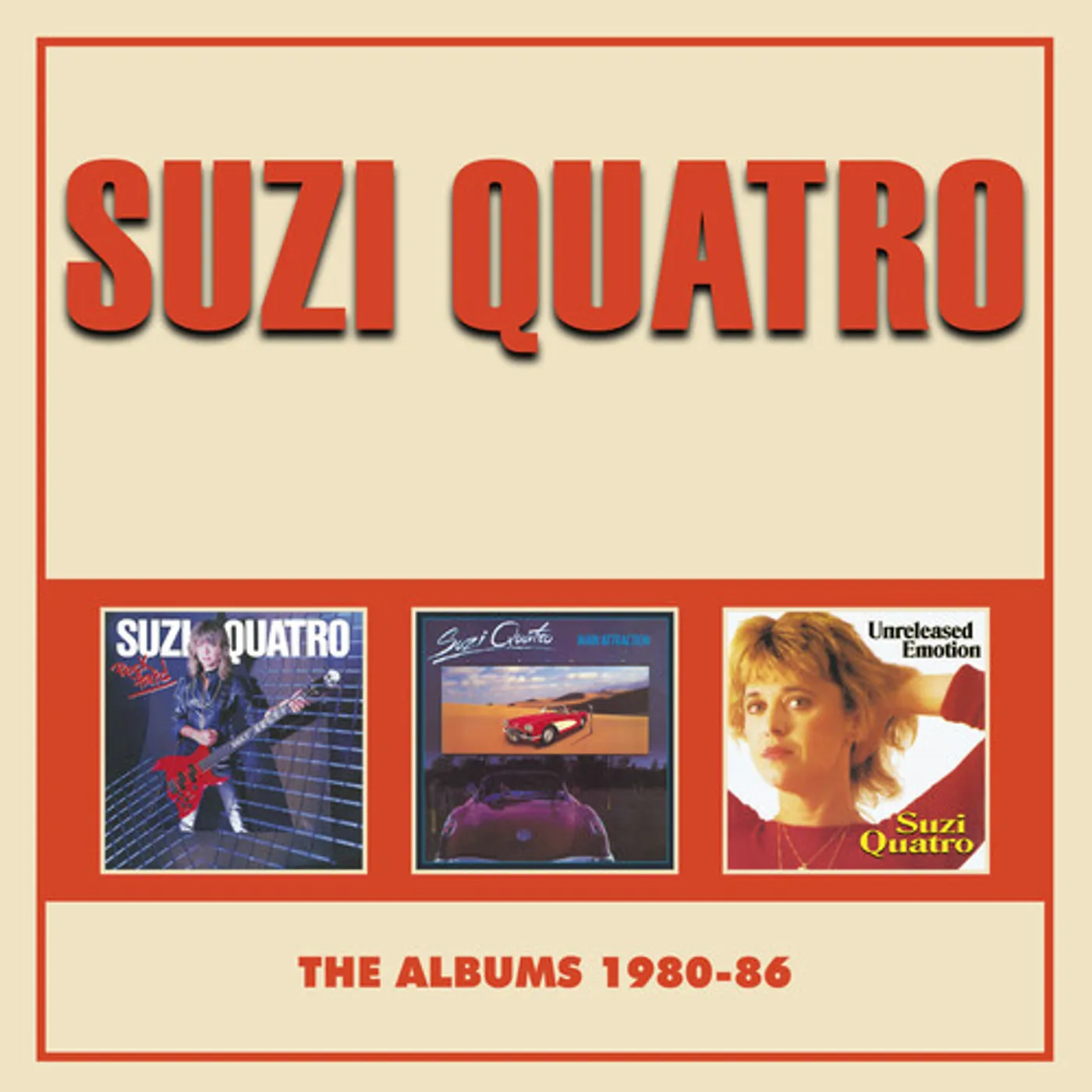 Suzi Quatro ALBUMS 1980-1986 CD