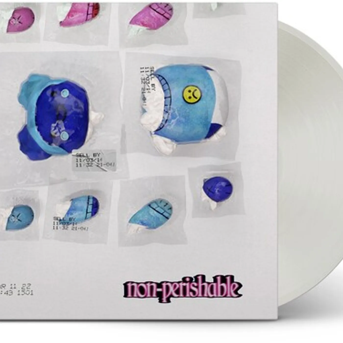 tobi lou NON-PERISHABLE - MILKY CLEAR Vinyl Record