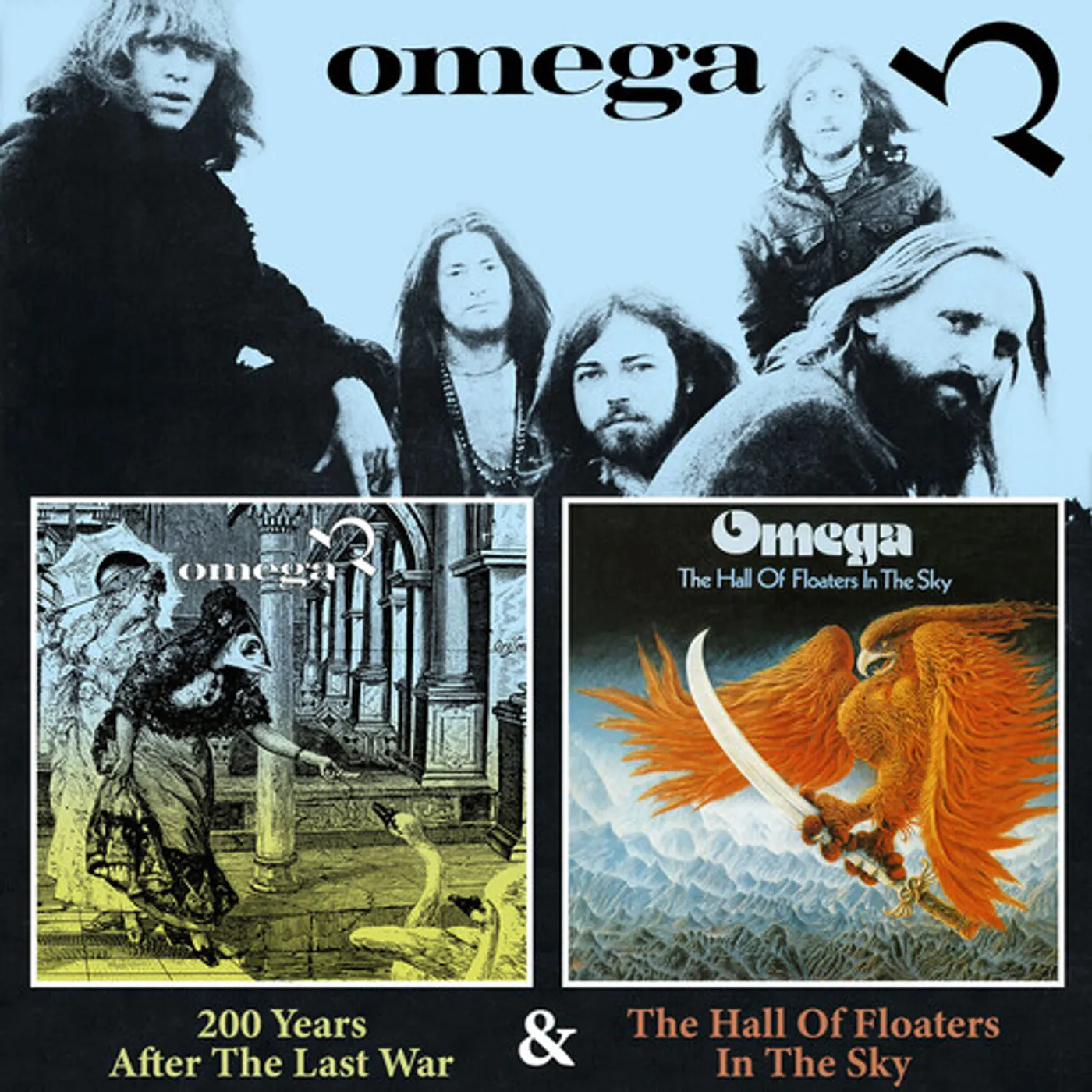 Omega 200 YEARS AFTER THE LAST WAR & THE HALL OF FLOATER CD