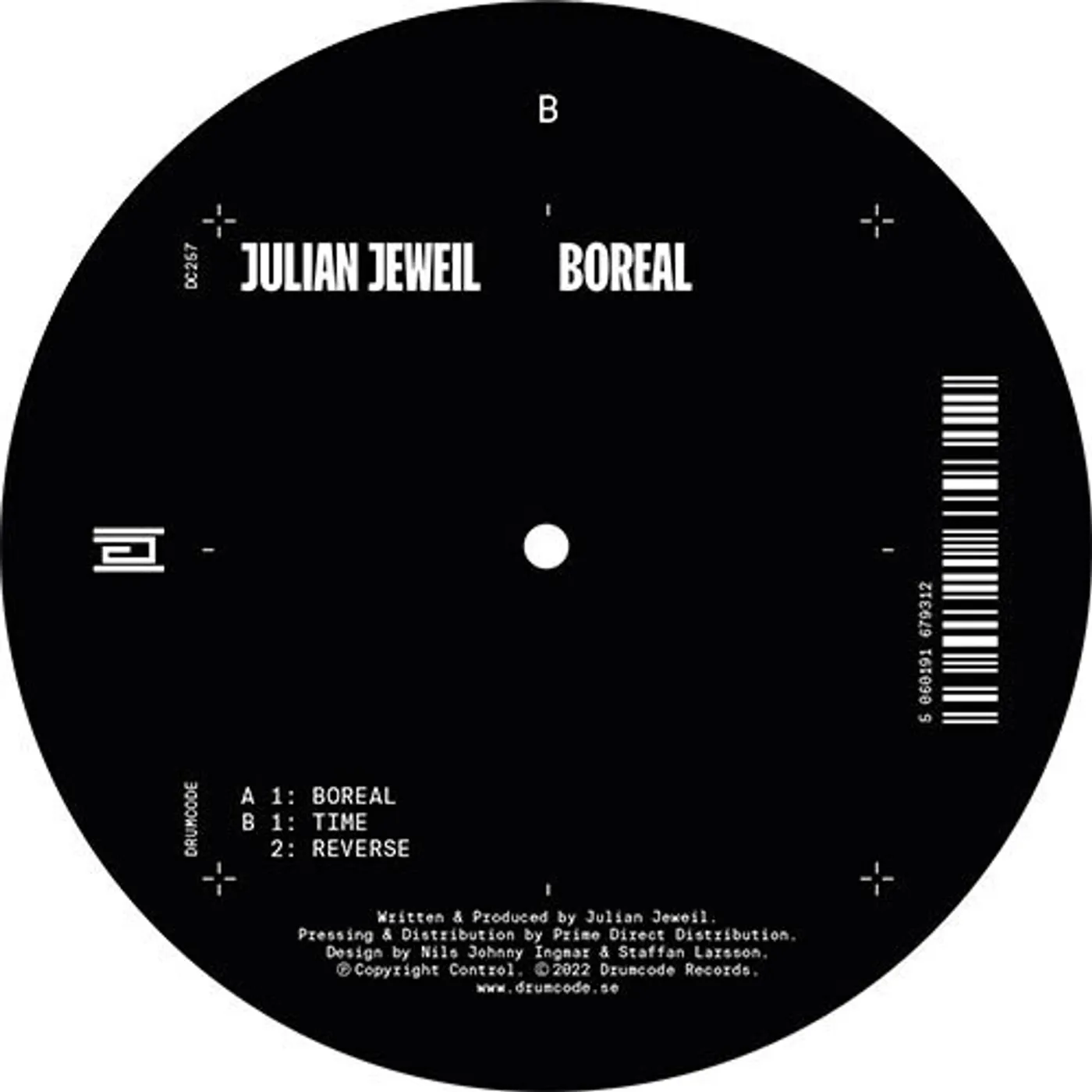Julian Jeweil BOREAL PART 1 Vinyl Record