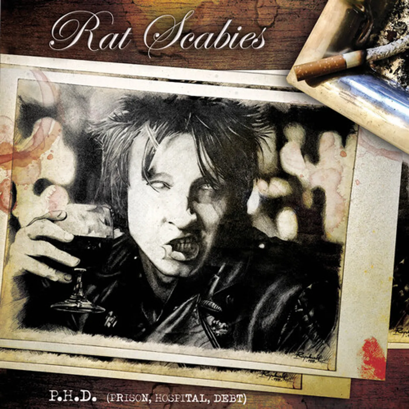 Rat Scabies P.H.D. (PRISON HOSPITAL DEBT) Vinyl Record