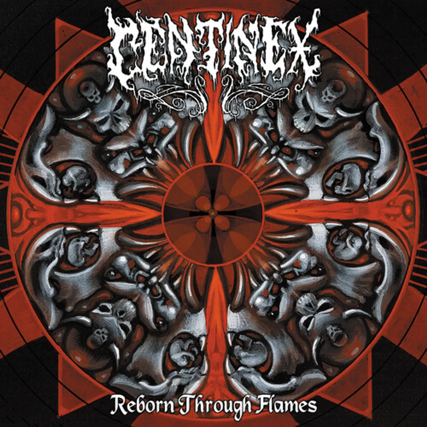 Centinex REBORN THROUGH FLAMES CD