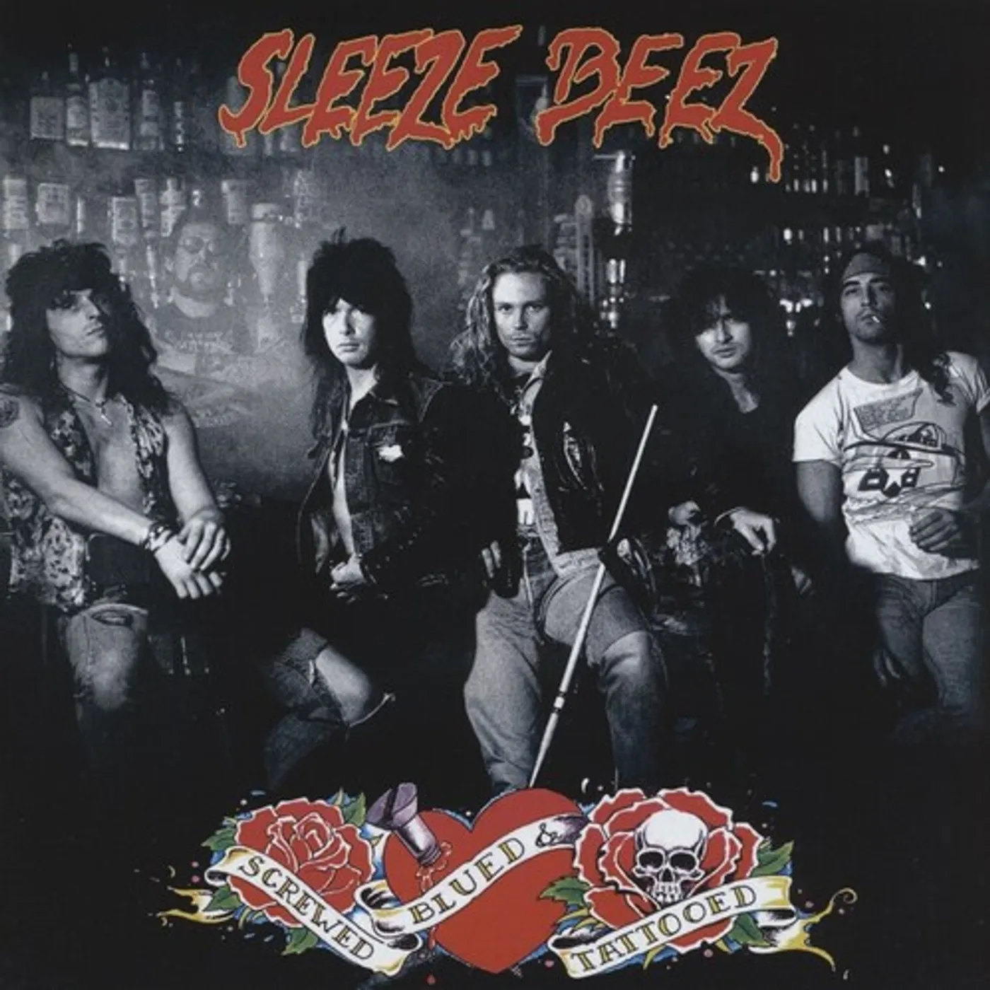 Sleeze Beez SCREWED BLUED & TATTOOED CD