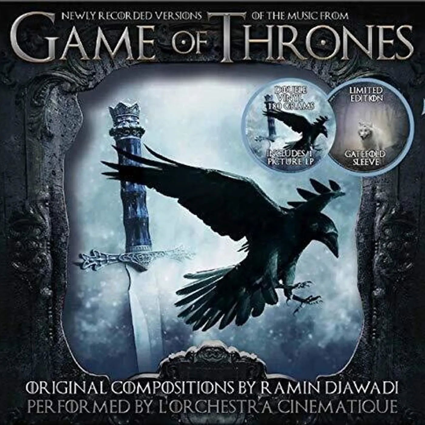 L'Orchestra Cinematique GAME OF THRONES: MUSIC FROM THE TV SERIES VOLUME 2 Vinyl Record