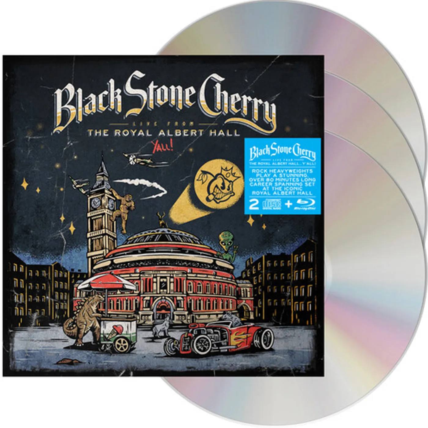Black Stone Cherry LIVE FROM THE ROYAL ALBERT HALL Y'ALL! CD