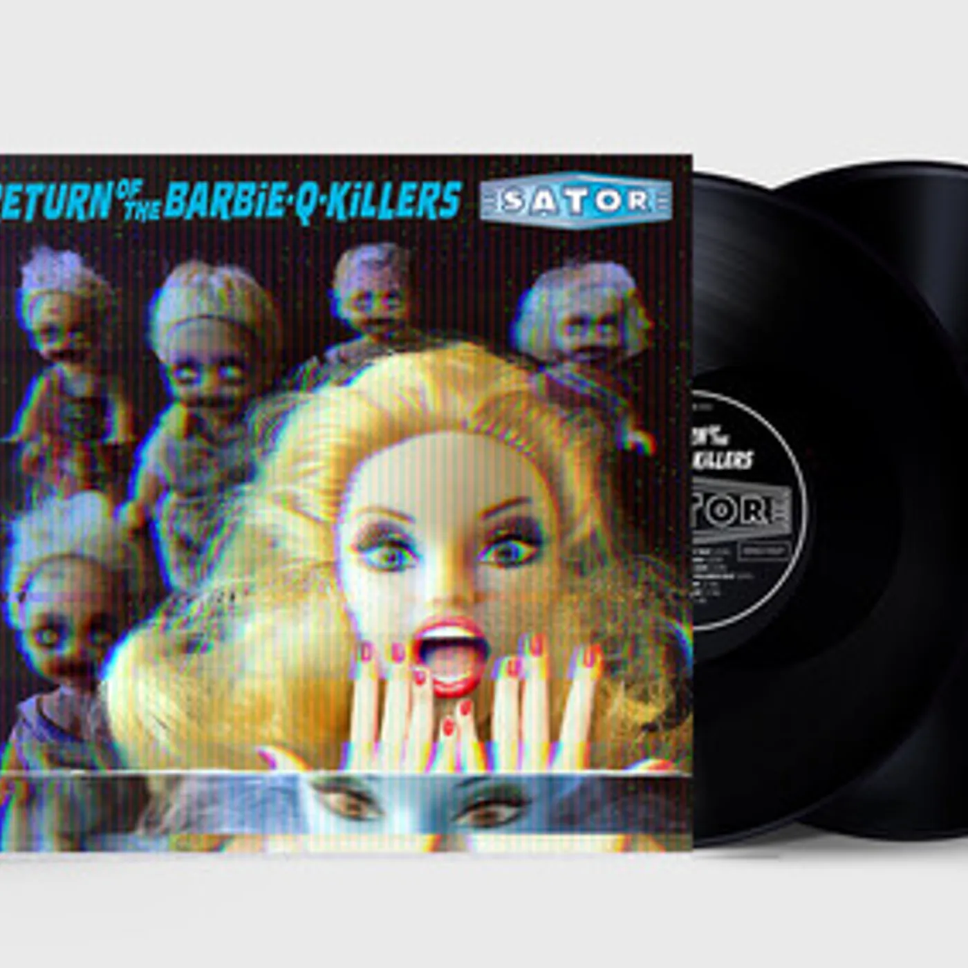 Sator Return Of The Barbie-Q-Killers Vinyl Record