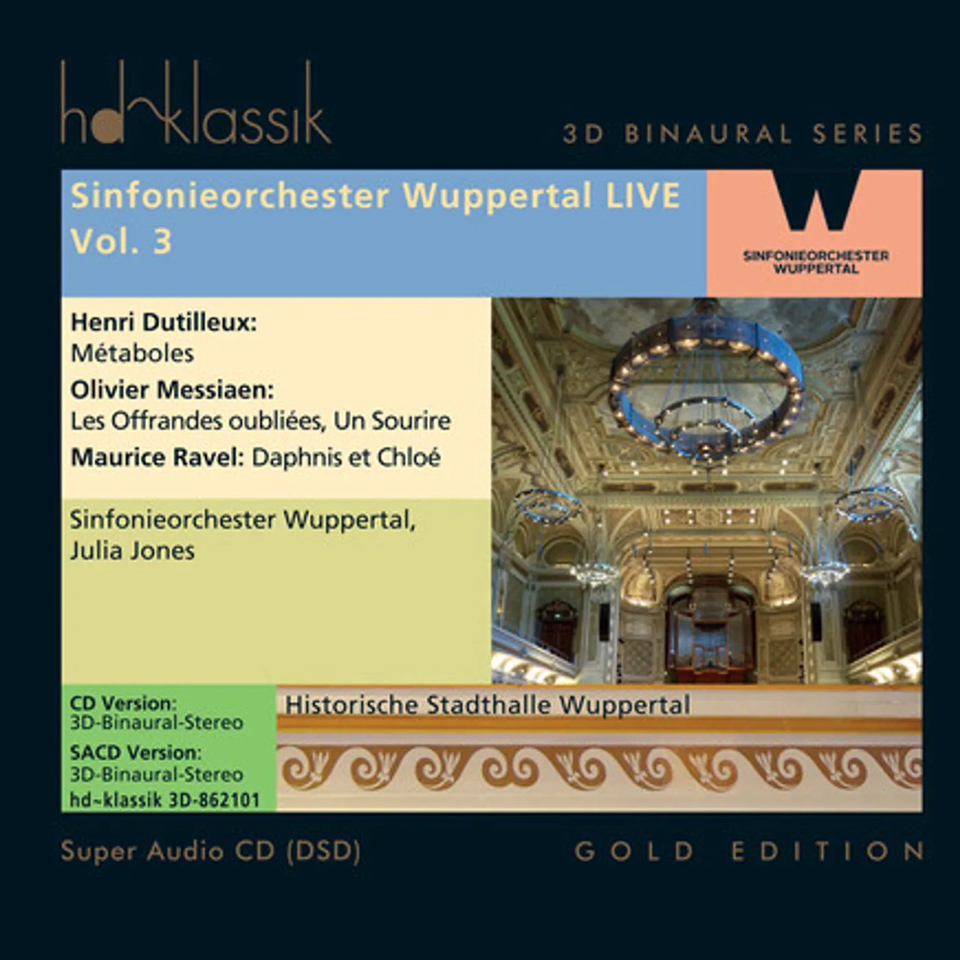 SINFONIEORCHESTER WUPPERTAL LIVE 3 CD