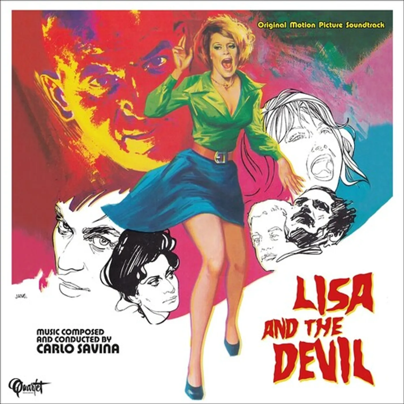 Carlo Savina LISA & THE DEVIL / Original Soundtrack Vinyl Record
