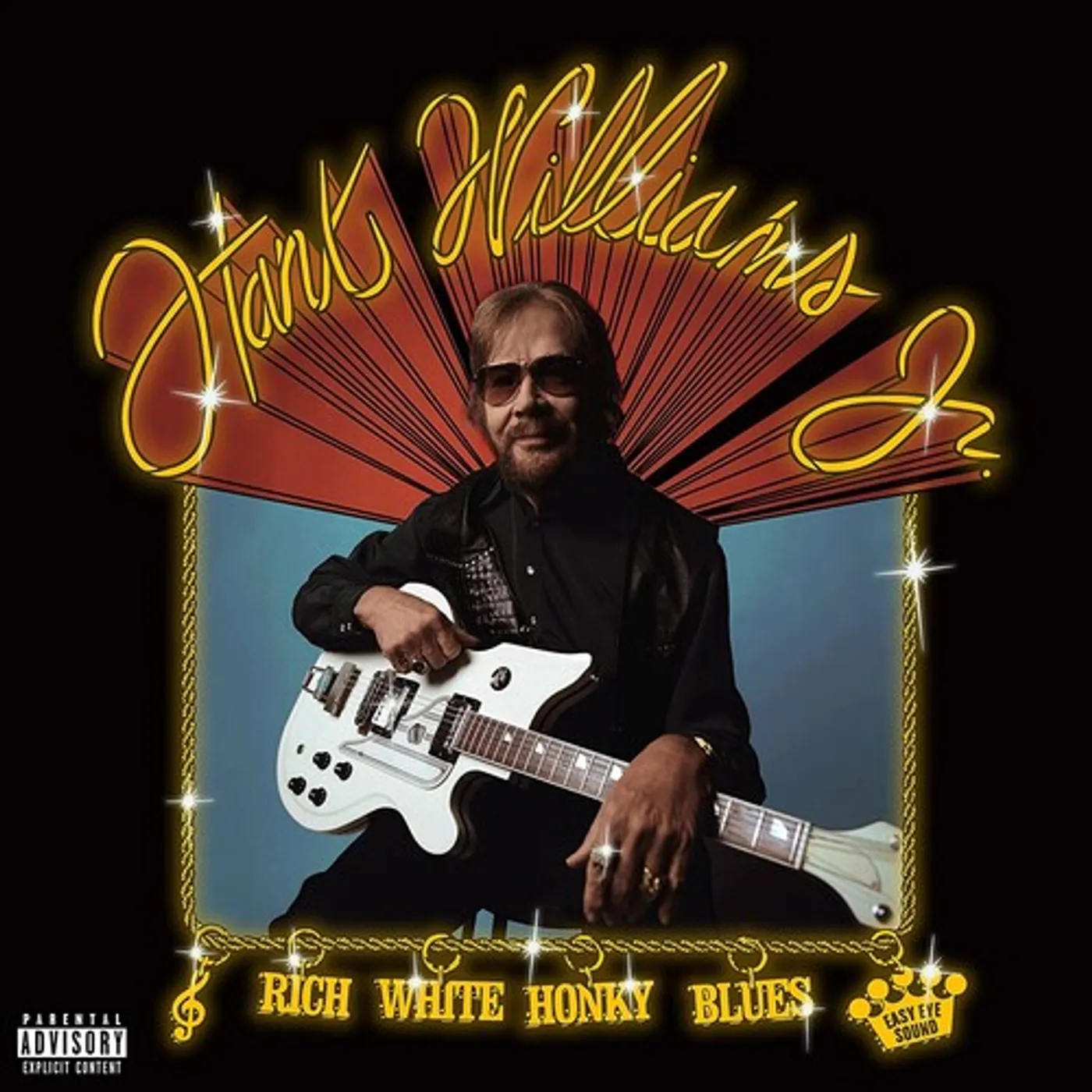 Hank Williams, Jr. Rich White Honky Blues Vinyl Record